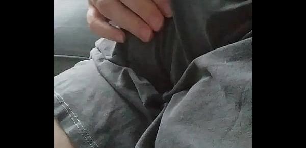  teasing rubbing my pussy